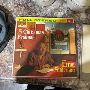 Leroy Anderson A Christmas Festival Reel to Reel Tape Decca ST7-8925